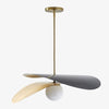 Tynora Pendant Light - Modern with Metallic Finishes and Glass
