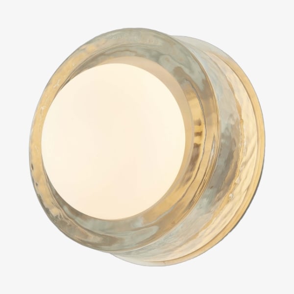 Vellaro Wall Sconce Glass and Metal Design - Timeless Style for Kitchen and Office Lighting