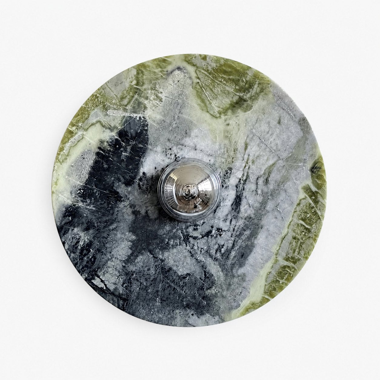 Green Calacatta Marble Sconce