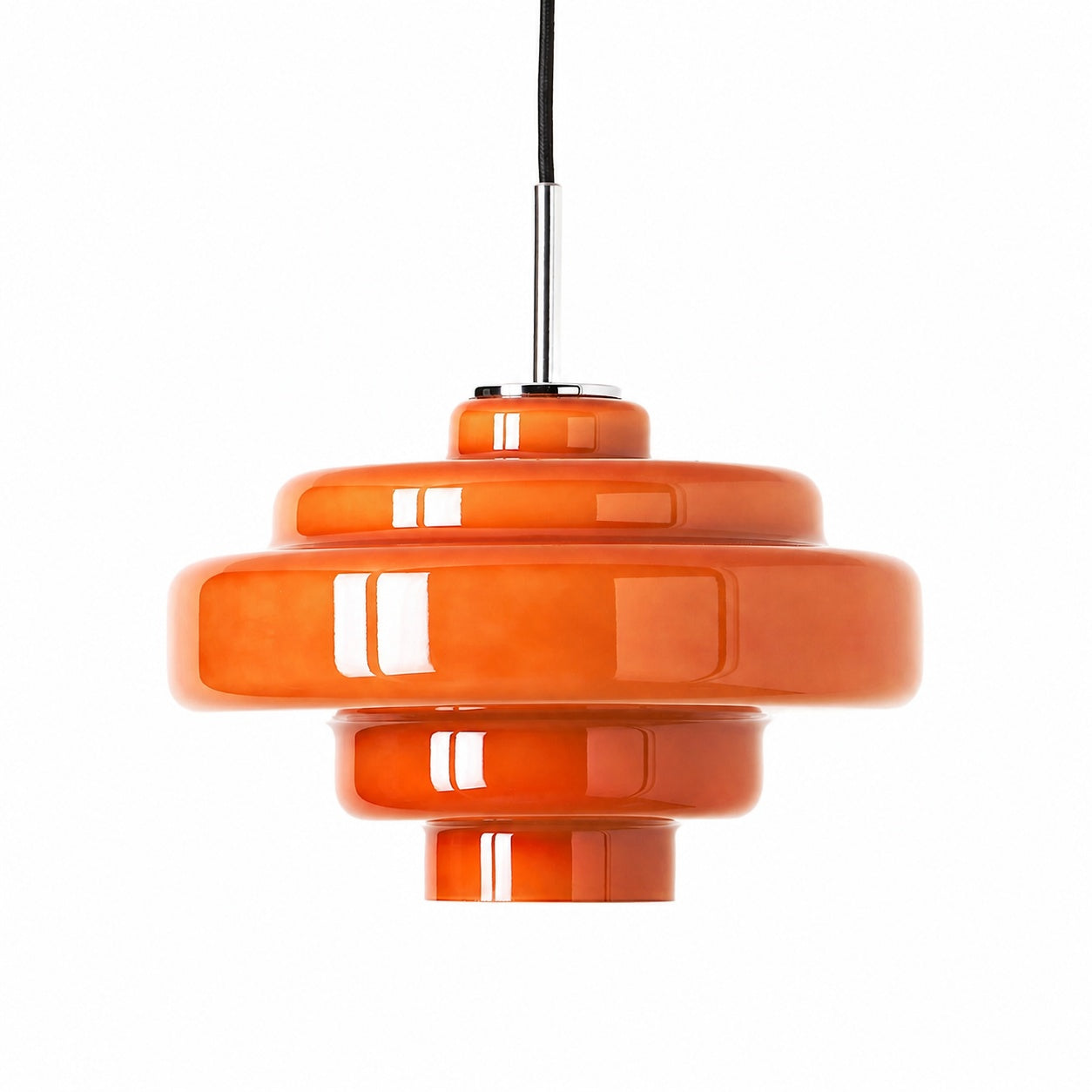 Koloro Millie Glass Pendant Light - Retro Style with Modern Elegance
