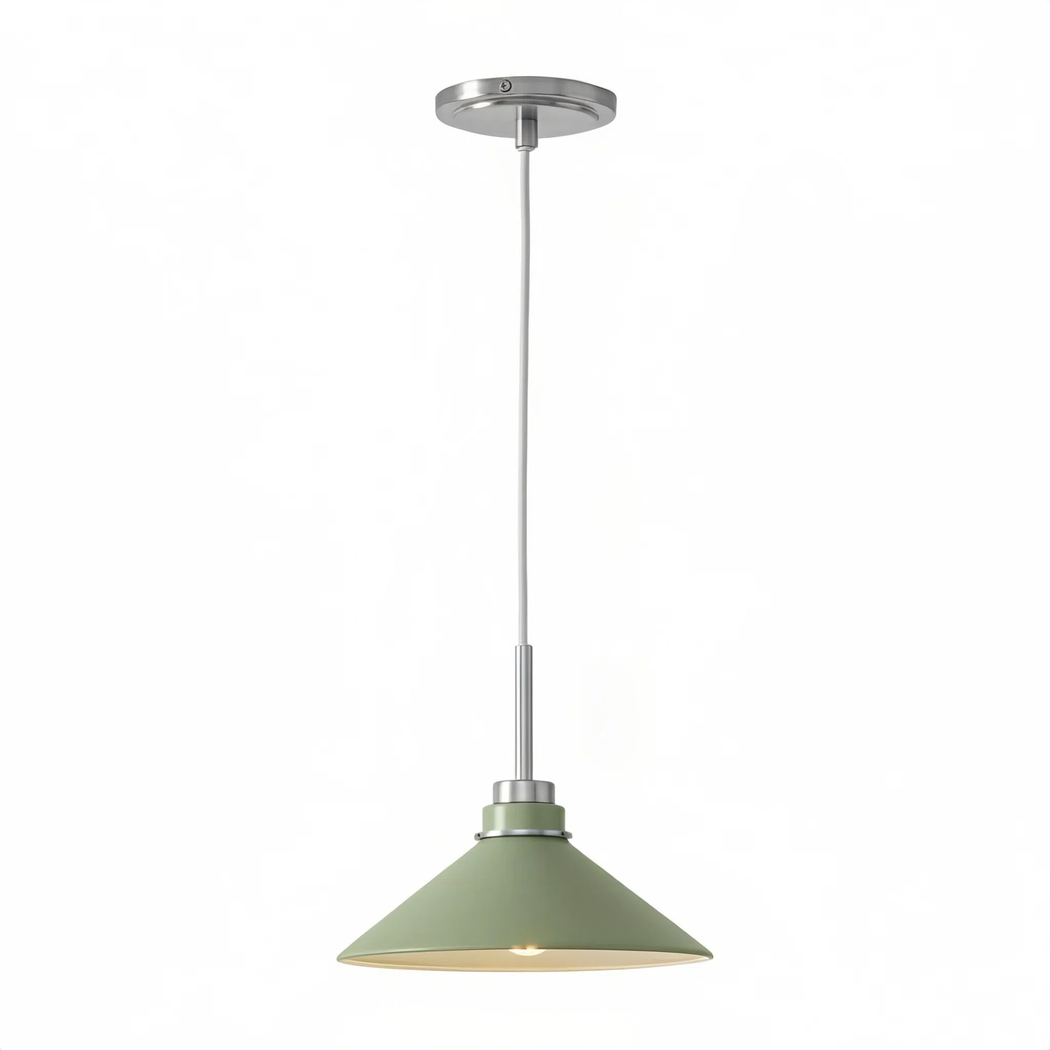 Aurenza Modern Farmhouse Pendant Light - Adjustable Shade for Warm Ambiance