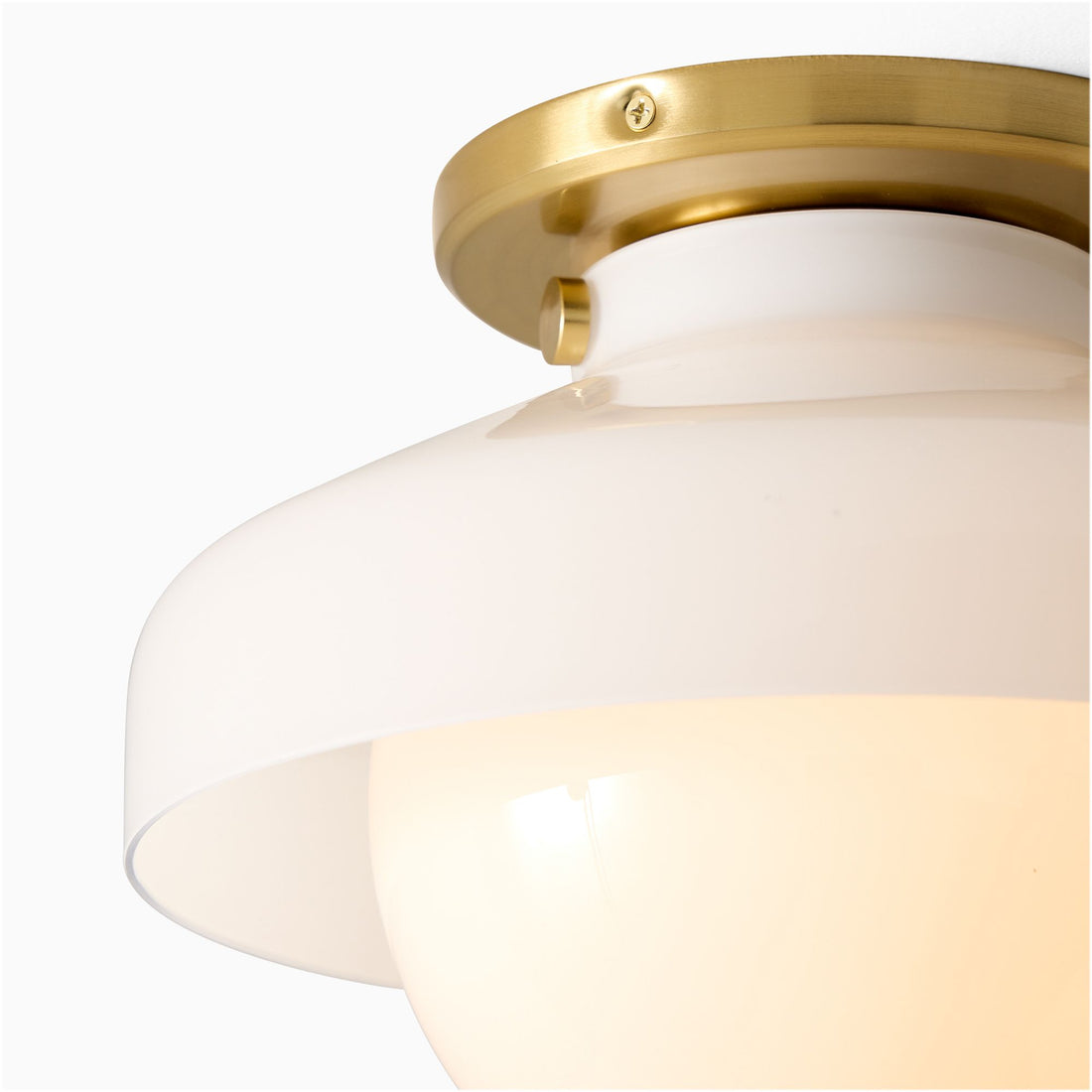 Hanton Modern Flush Mount Ceiling Light - Metal Minimalist Fixture for Home