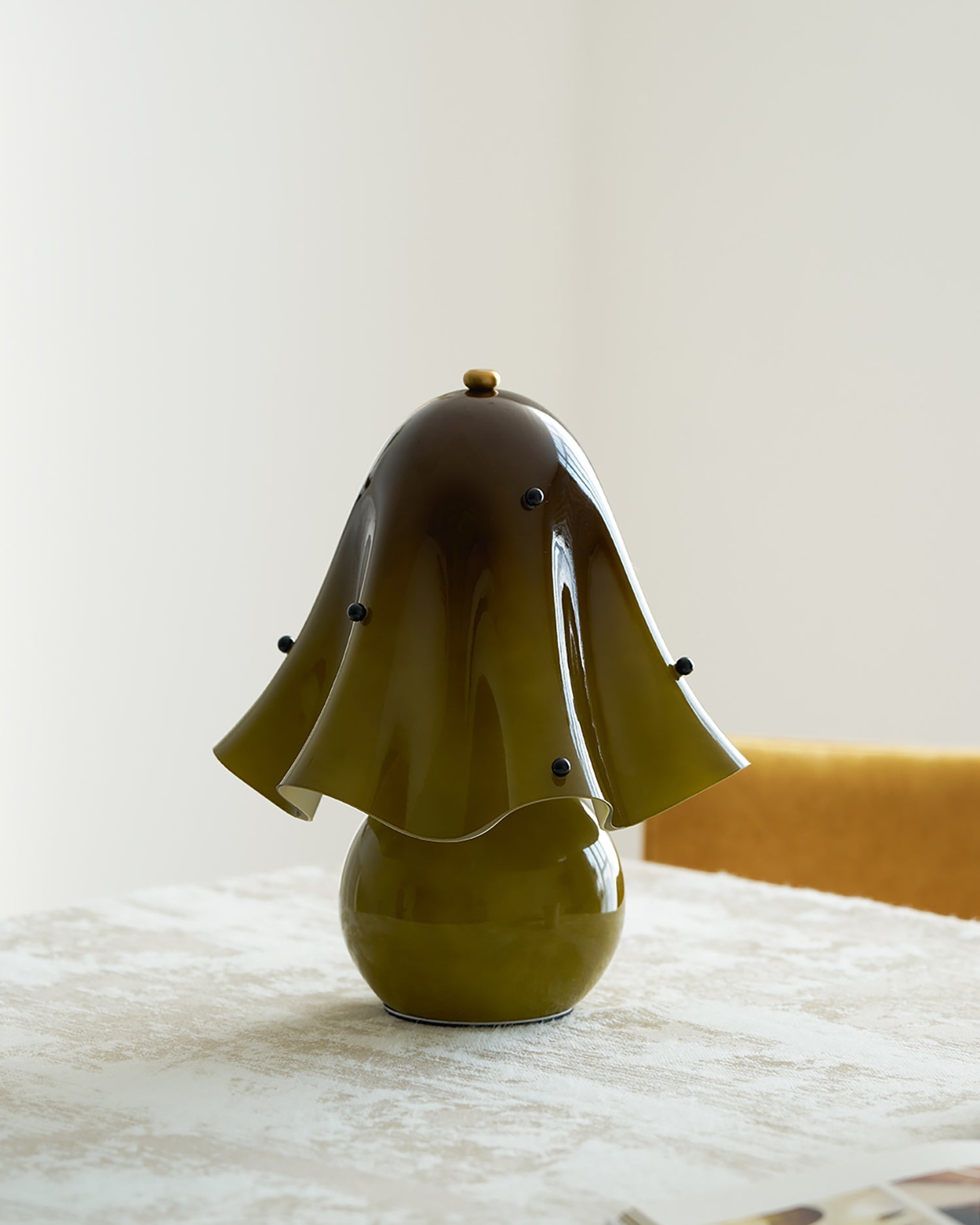 Bellina Decorative Table Lamp - Sculptural Bell Flower Shape