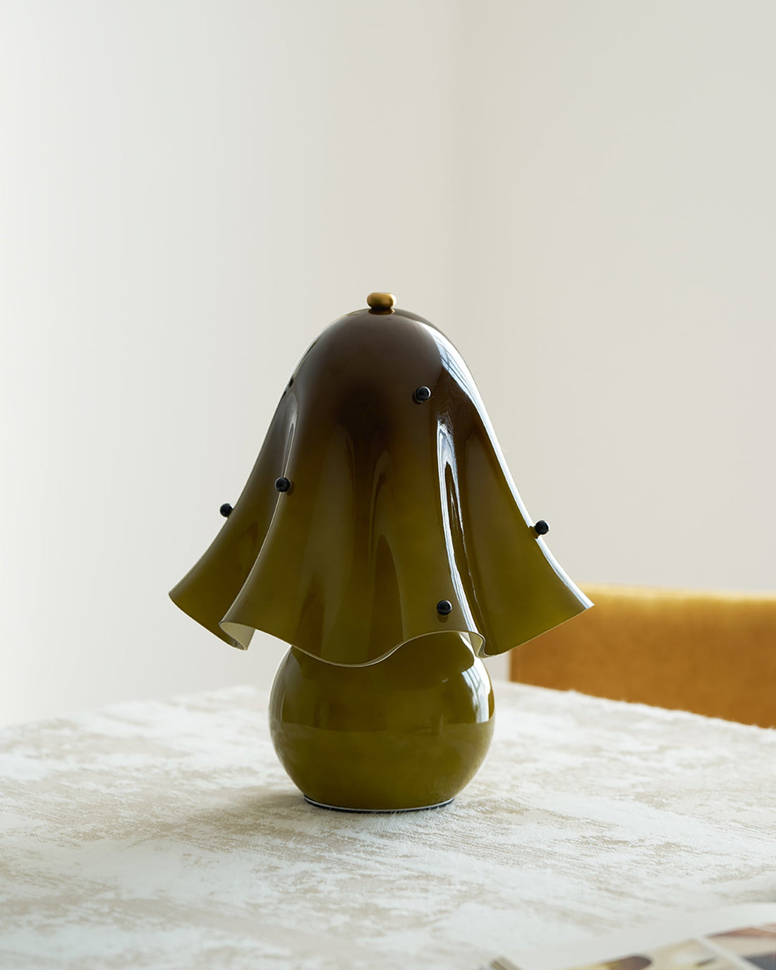 Bellina Decorative Table Lamp - Sculptural Bell Flower Shape