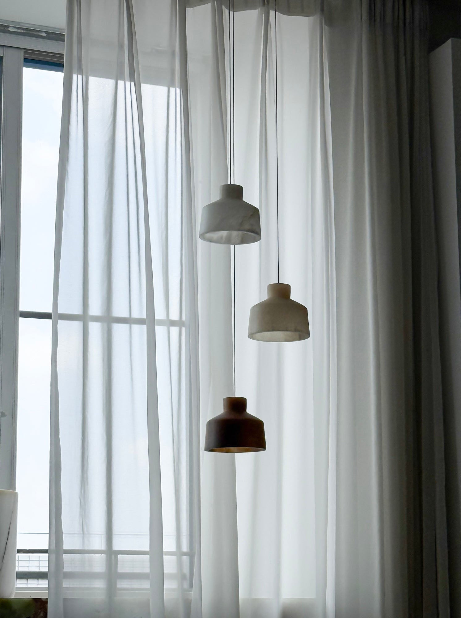 Alabaster Veining Pendant Lamp