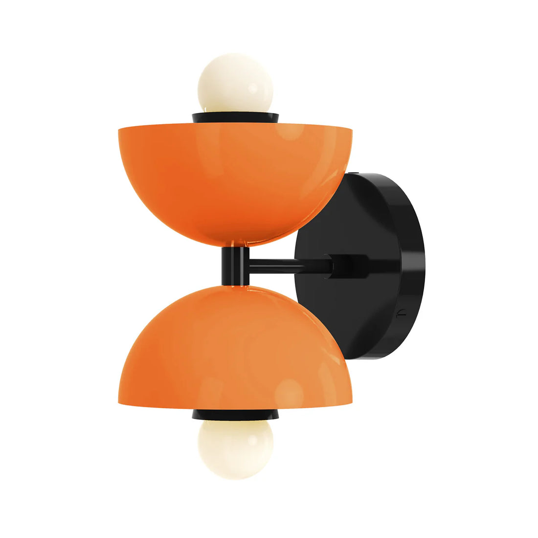 Colorful Double Head Bathroom Wall Lamp – Mid-Century Metal Vanity Sconce