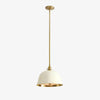 Lirra Metal Dome Pendant Light – Industrial Silhouette Lamp for Kitchens