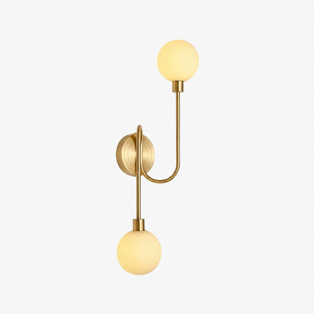 Holten Brass Armed Sconce