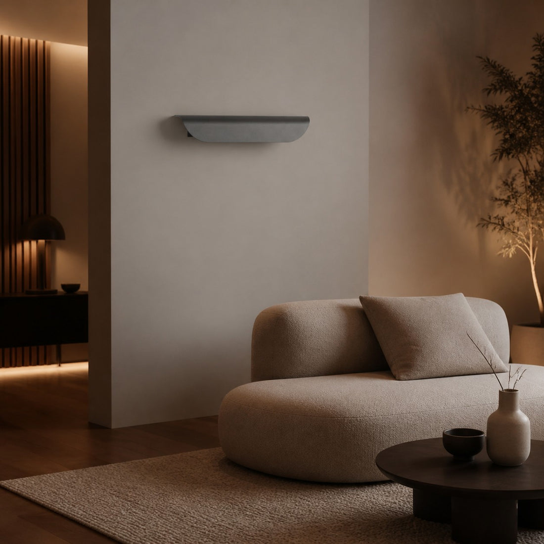 Hidra Modern Metal Wall Sconce – Minimalist Down-Light Sconce for Modern Homes