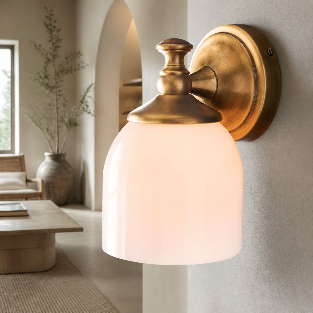 Kalvora Wall Sconce Light Fixture - Contemporary Metal Wall Lamp for Home Décor