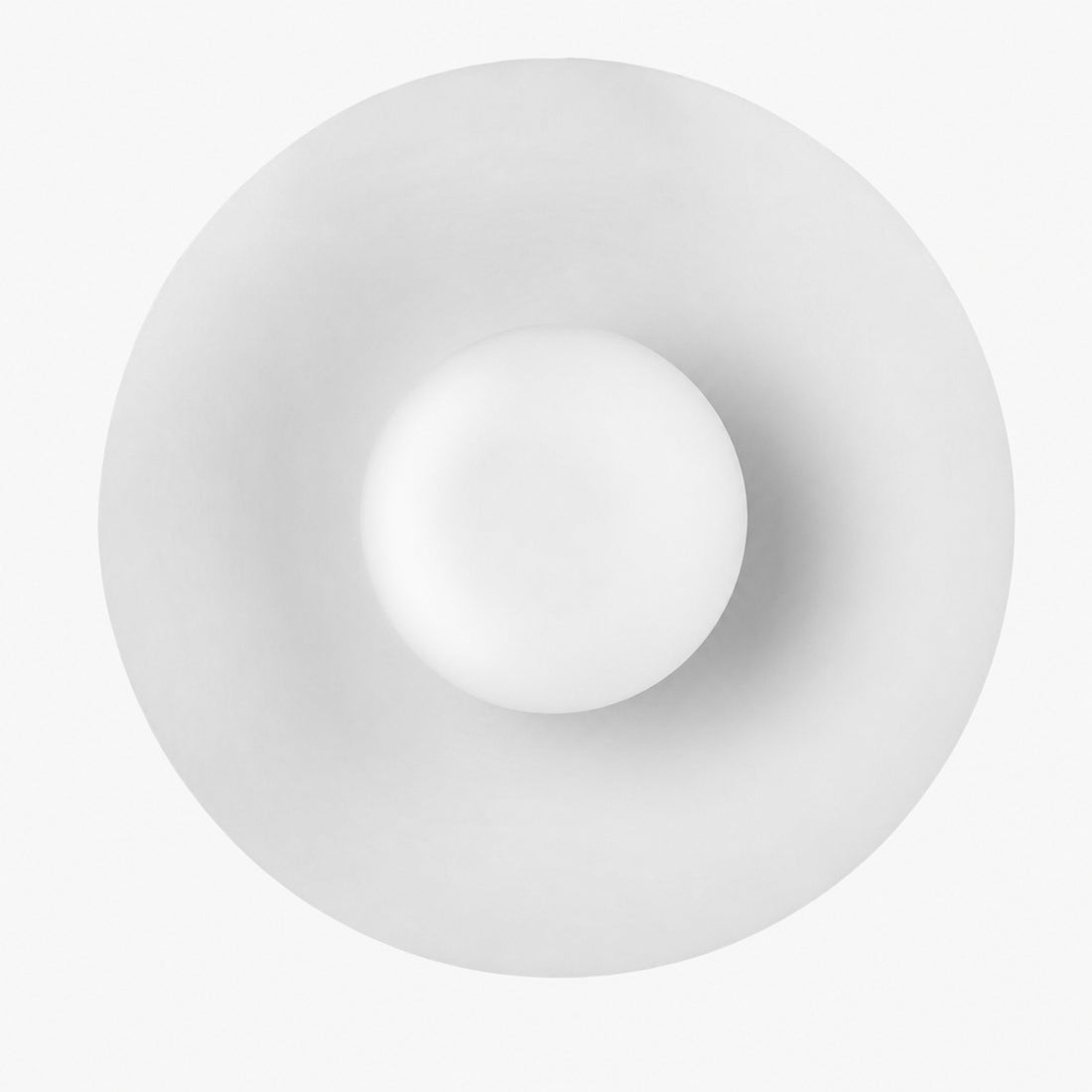 Orblia Minimal Flush Mount Light Fixture - Modern Aesthetic for Home Interiors