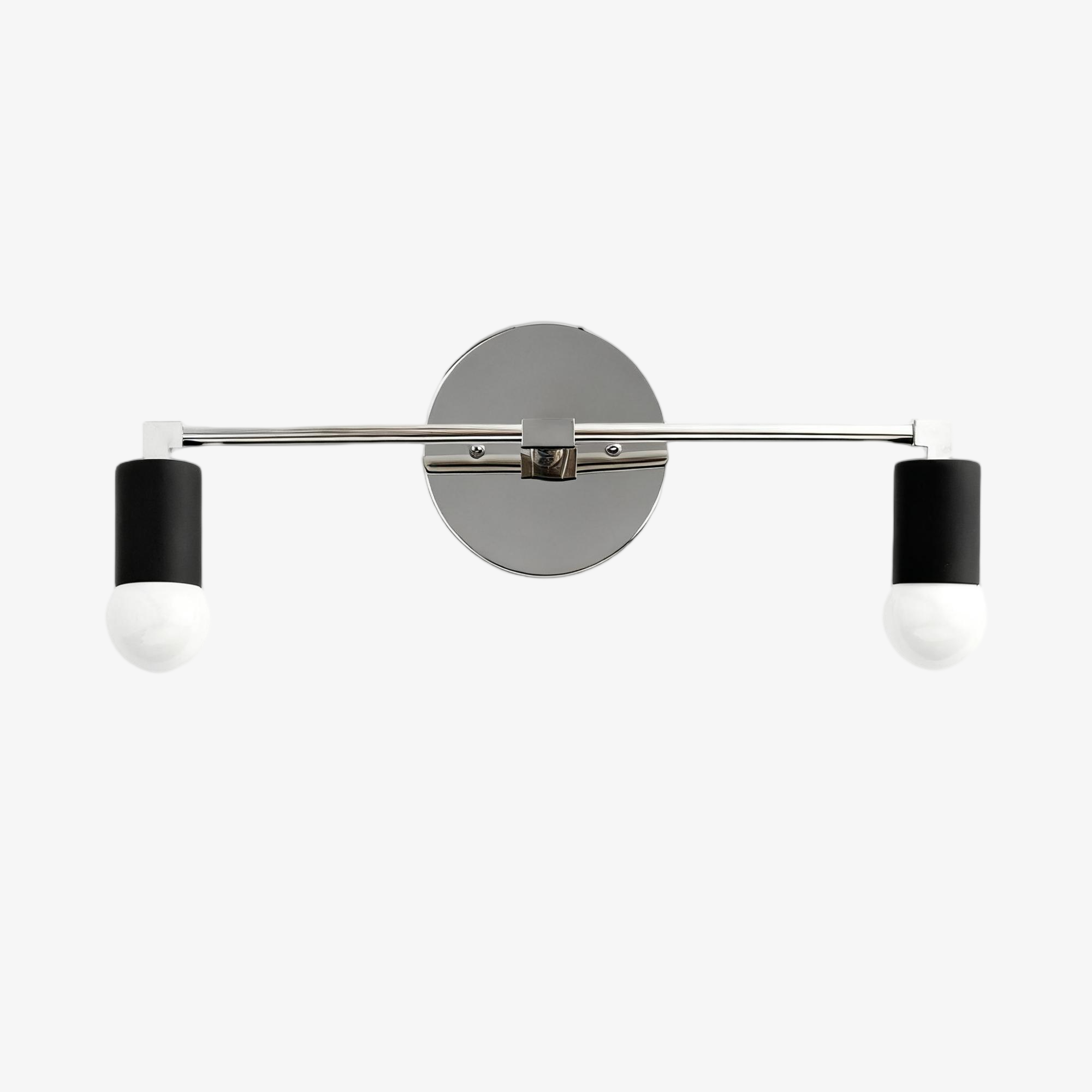 Mobilux Line industrial Bathroom Vanity Light - Minimalist Wall Sconce - Elegant Fixture