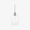Clarione Height-Adjustable Glass Pendant Light - Classic Art Deco Light