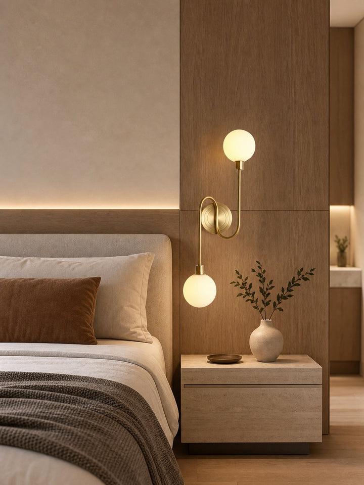 Holten Brass Armed Sconce