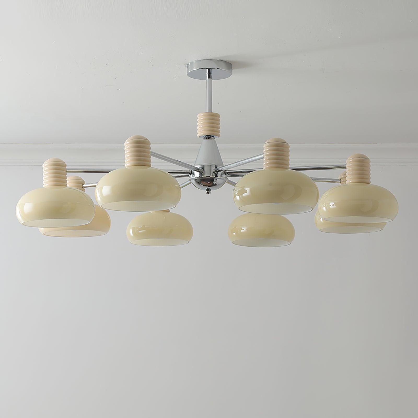 French Persimmon Chandelier