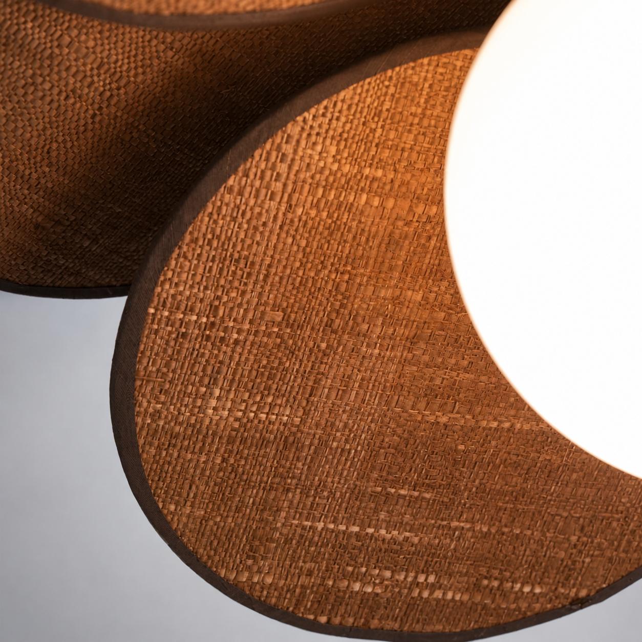 Orrise Artistic Layered Petal Pendant Light - Natural Inspired Lamp for Entryway and Bedroom