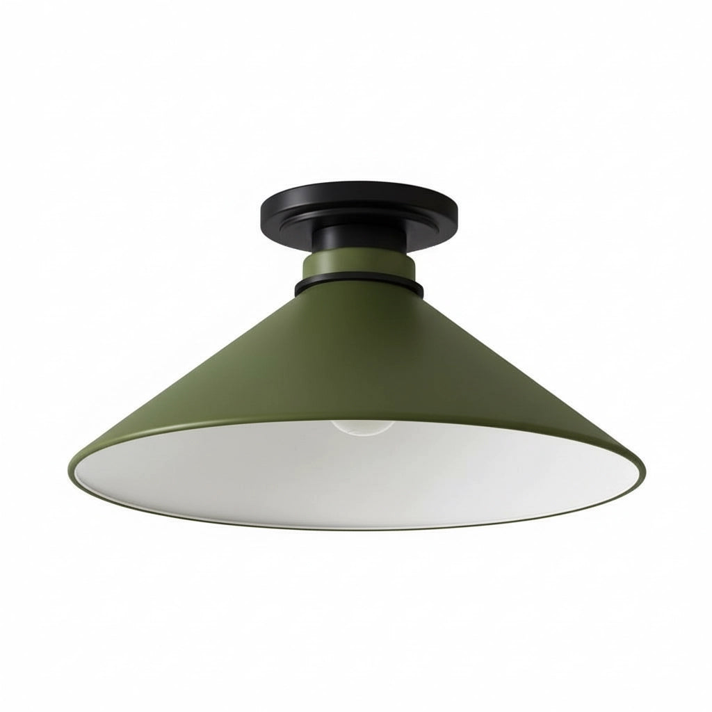 Aurenza Timeless Flush Mount Light - Farmhouse Design with Simple Elegant Charm