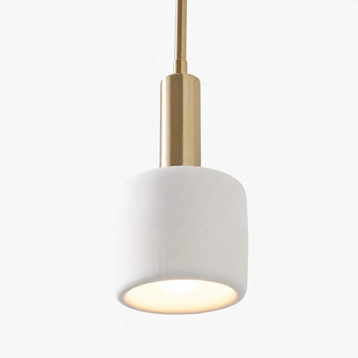 Cerova Modern Ivory Porcelain Pendant Light – Soft Organic Design for Kitchen Island