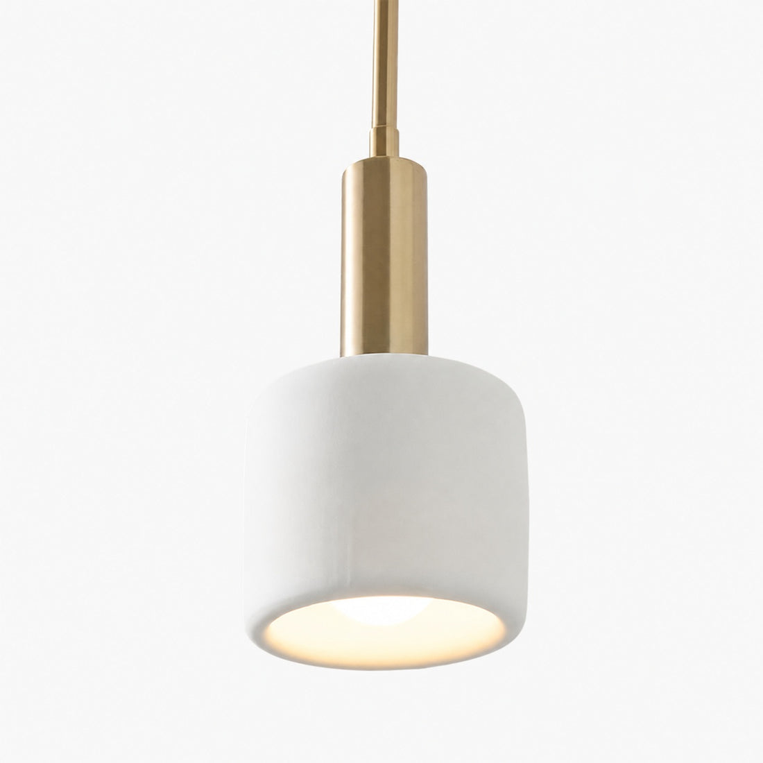 Cerova Modern Ivory Porcelain Pendant Light – Soft Organic Design for Kitchen Island