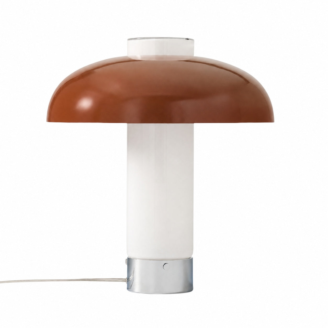 Nera Curved Accent Lamp - Organic Modern Design with Soft Glow for Nightstand or Console Table