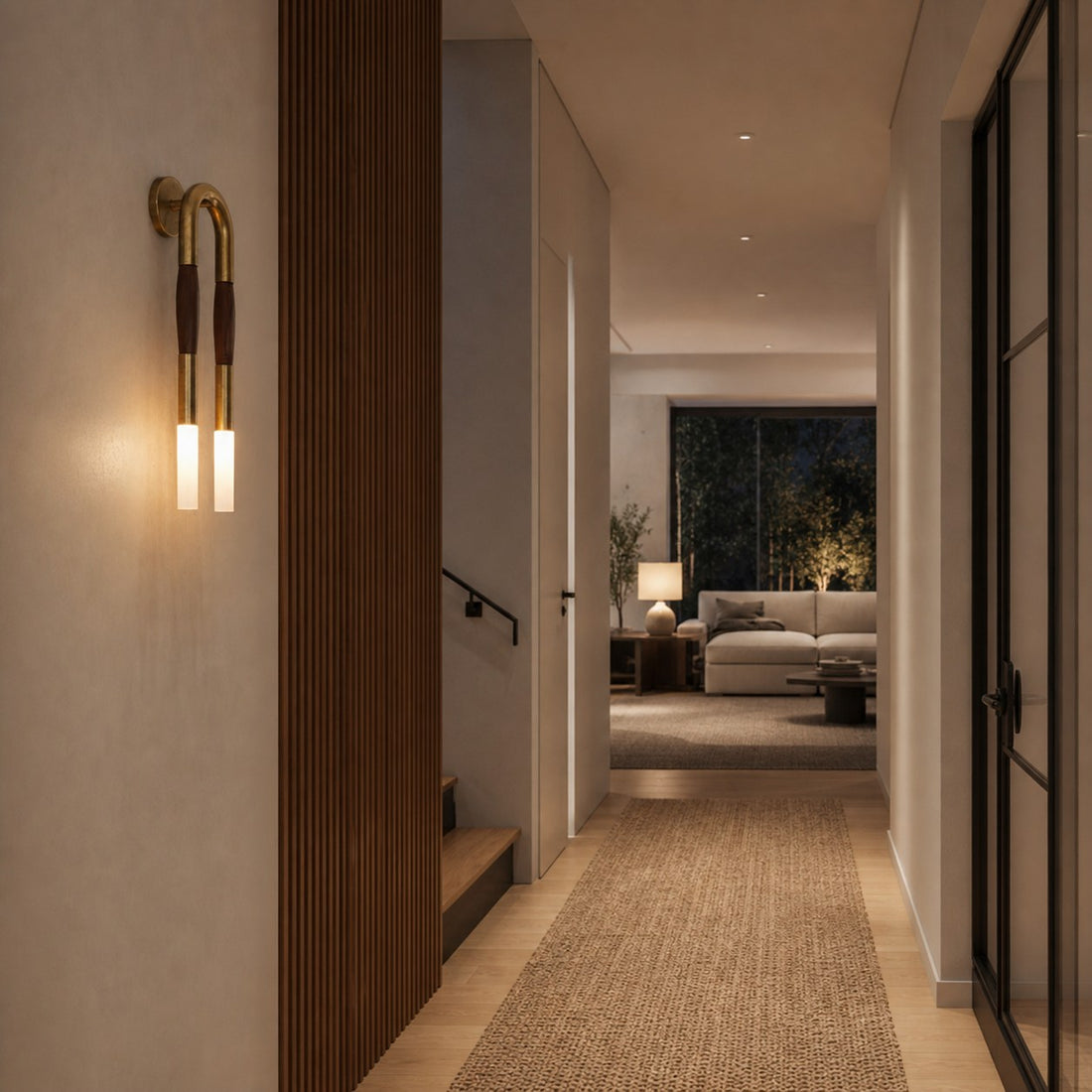 Double Head Antonia Sconce