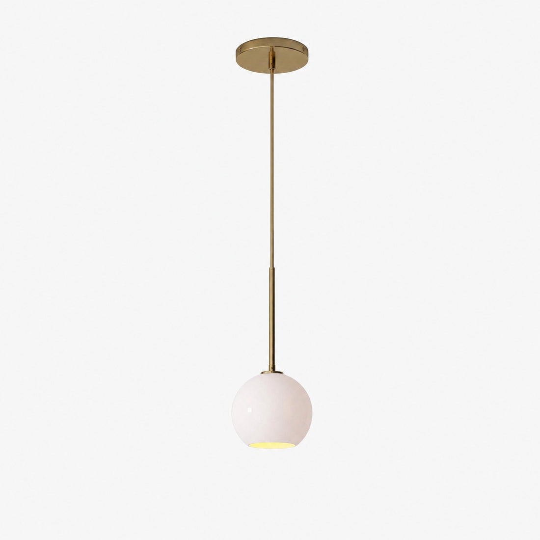 Selvion Sculptural Globe Pendant Light - Modern Glass Pendant Lamp - Sleek Design