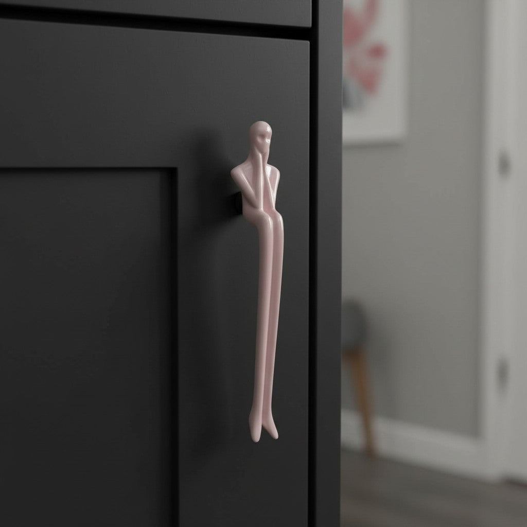 Verlitho Artful Minimalist Cabinet Handle Pull - Closet Doors Handle