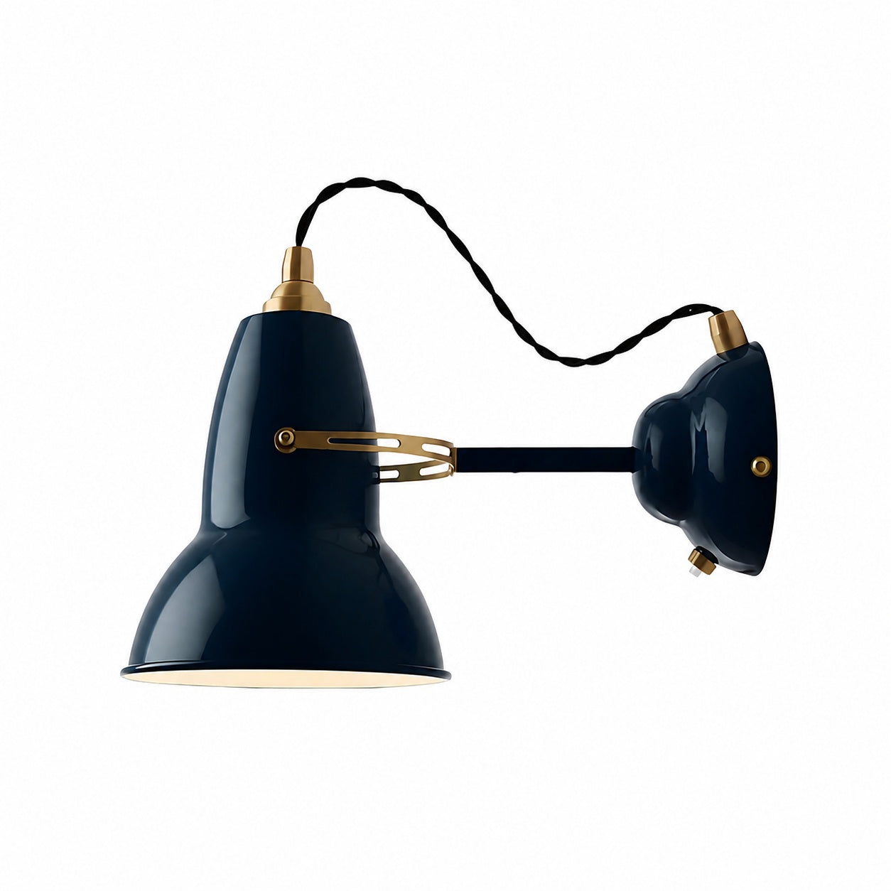 Modryx Industrial Metal Wall Light - Retro-Inspired Adjustable Arm Wall Lamp For Bedside & Reading