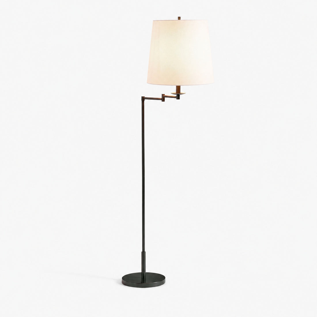 Rowan Articulating Floor Lamp - Adjustable Iron Design for Task Lighting