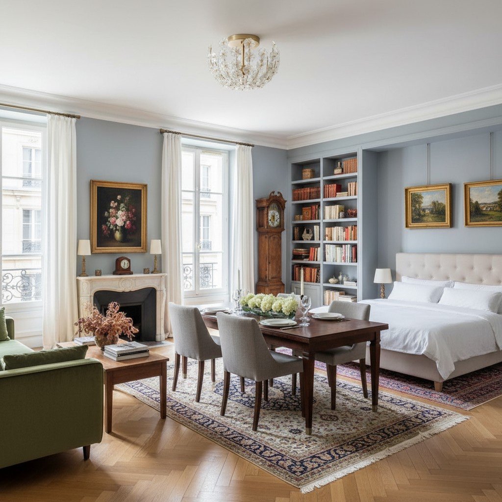 Petala Artistic Metal Semi Flush Ceiling Lamp – Statement Glass Fixture for Home Interiors