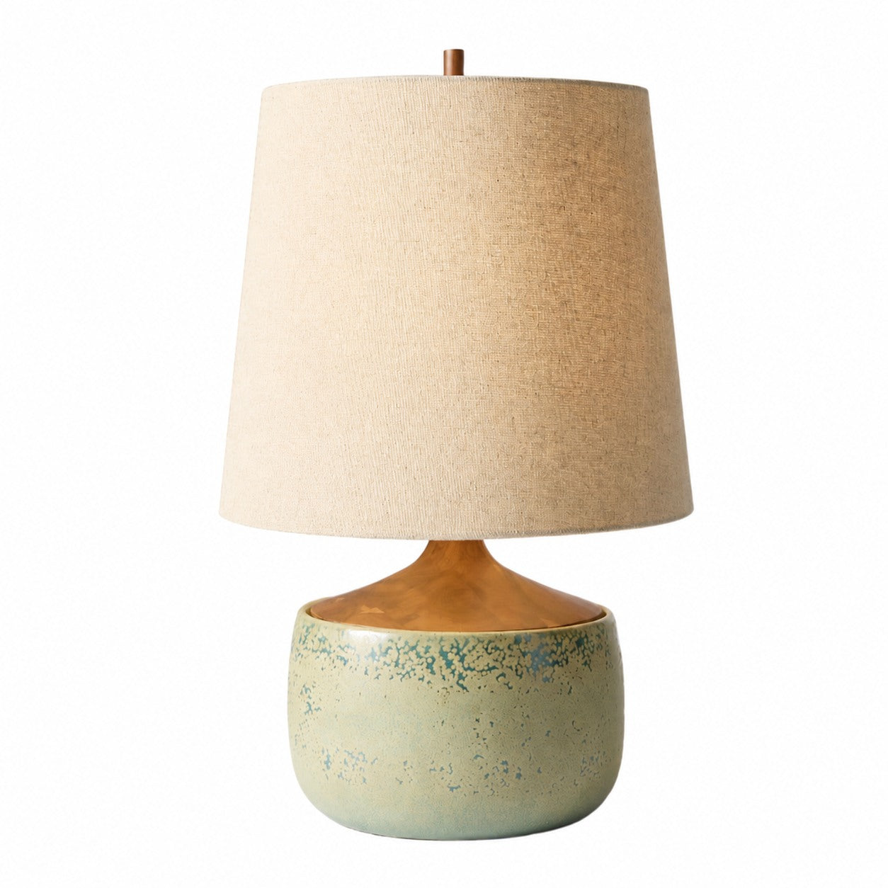 Avero Contemporary Table Lamp - Textured Cement Design for Living Room and Office