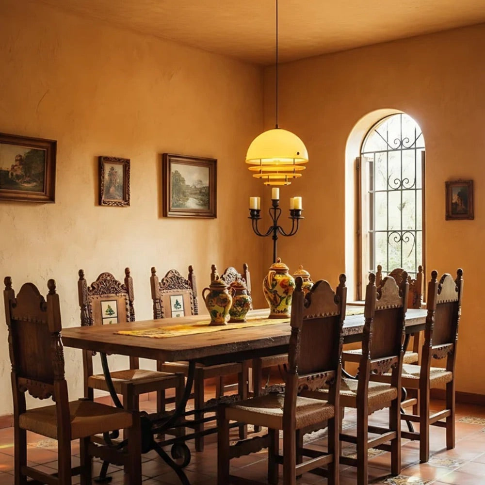 Modern Sunset Pendant – Orange & Blue Mood Light For Any Room