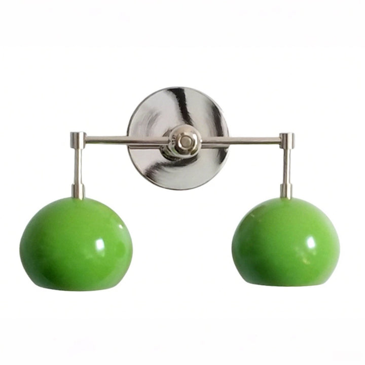 Spring Green Shades Loa Sconce - Double Bubble Pop Vanity Wall Light
