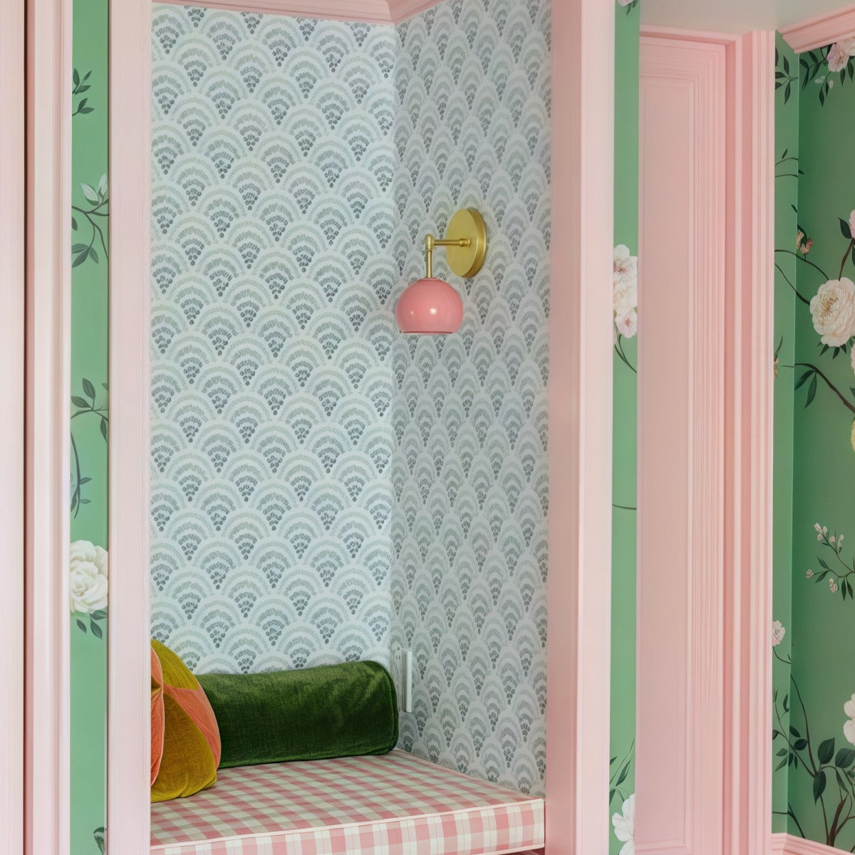 Flower Wall Sconce - Brass & Chrome Options, Cozy Home Lighting