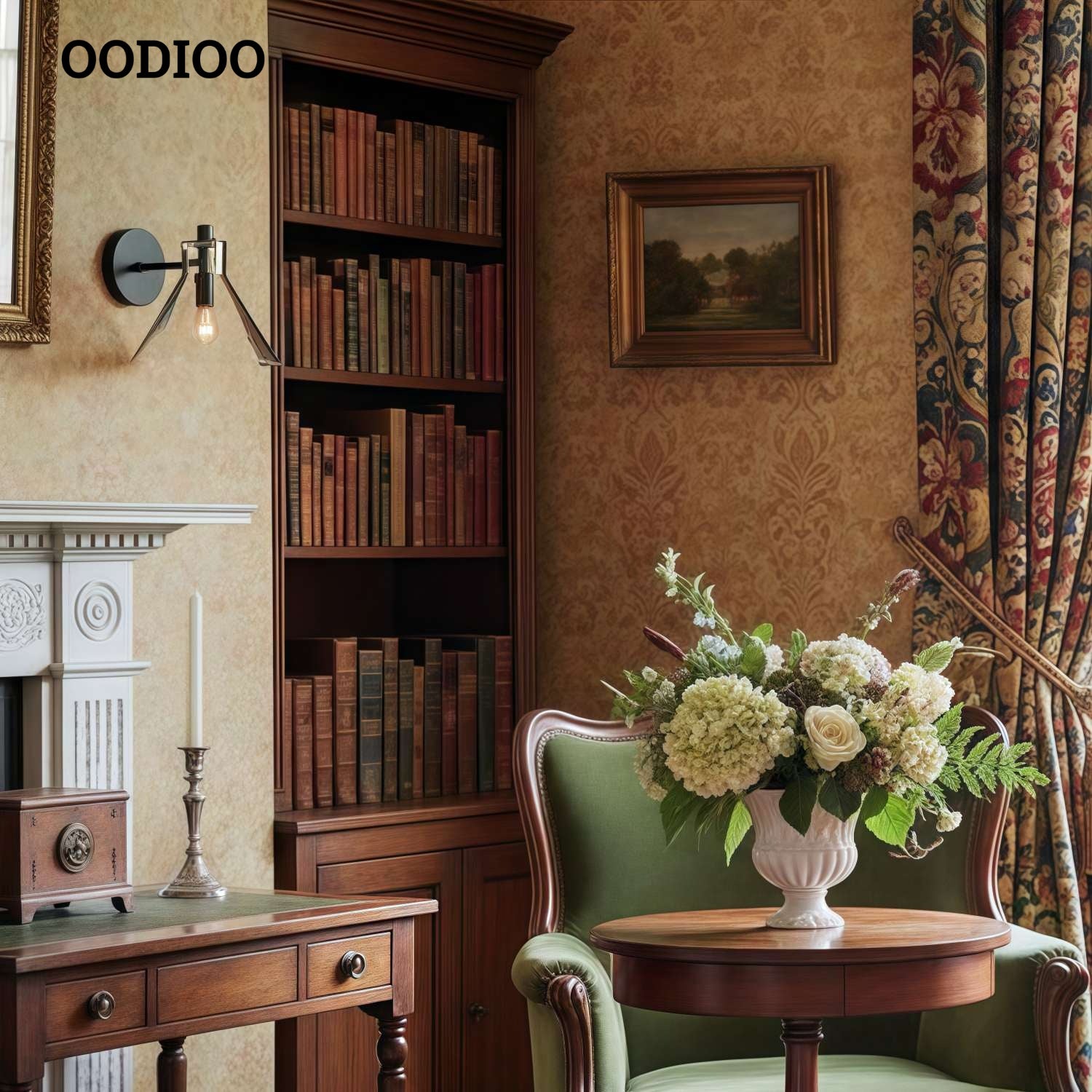 Glavira Modern Glass Globes Multi Heads Wall Sconce for Hallways and Bedrooms