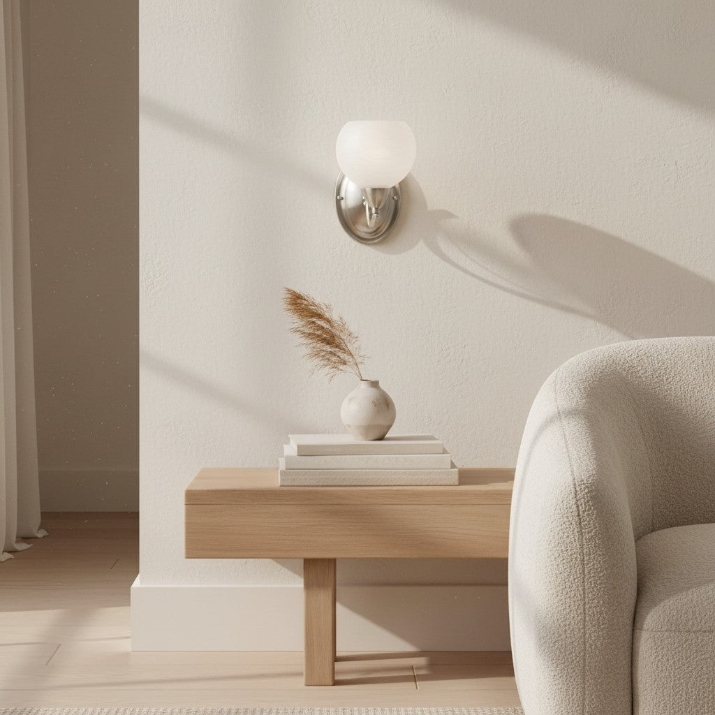 Armicora Modern Curved Wall Light – Elegant Decorative Fixture for Living Rooms & Bedrooms