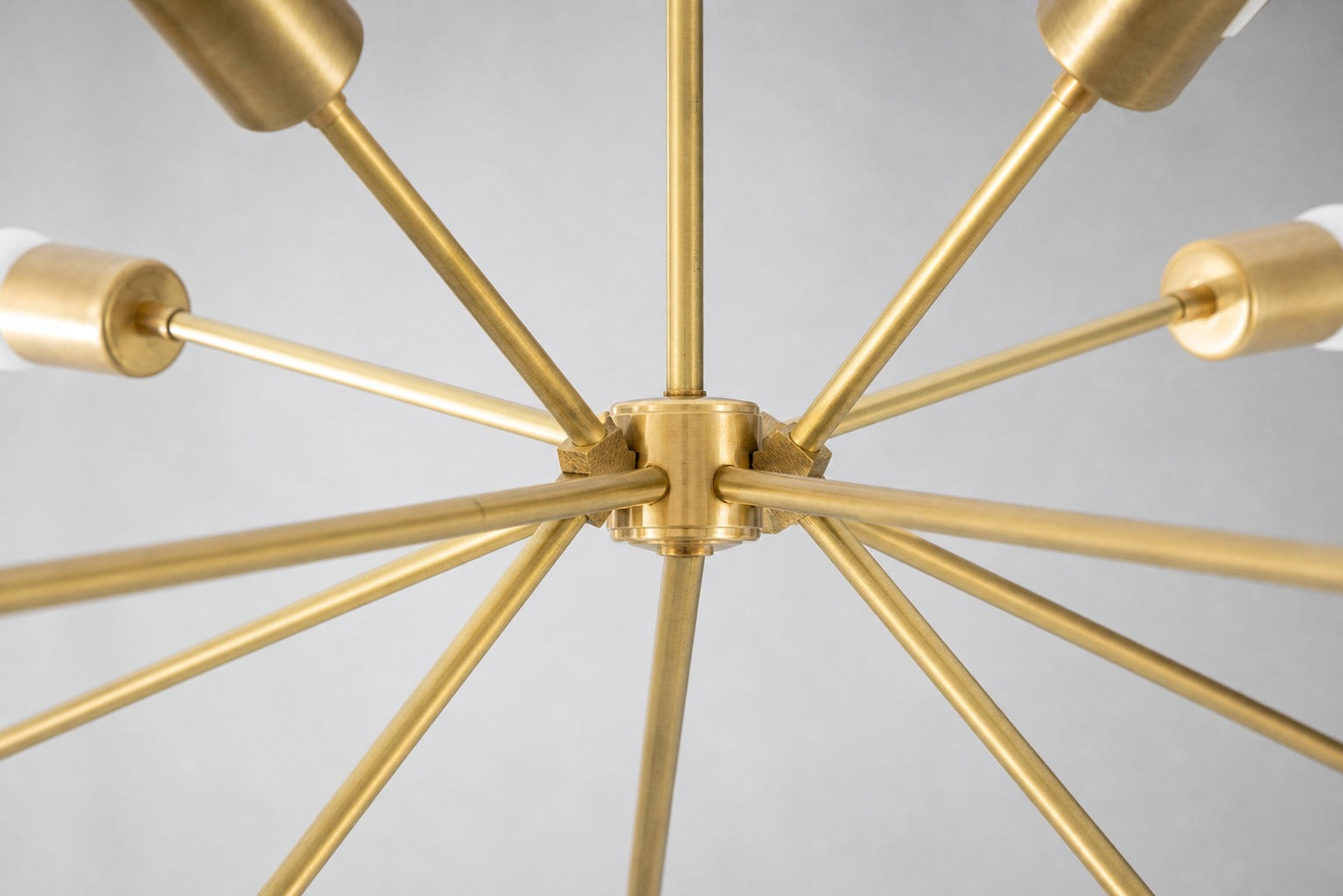 Mobilux Line Modern Chandelier - Mid Century Ceiling Light Fixture