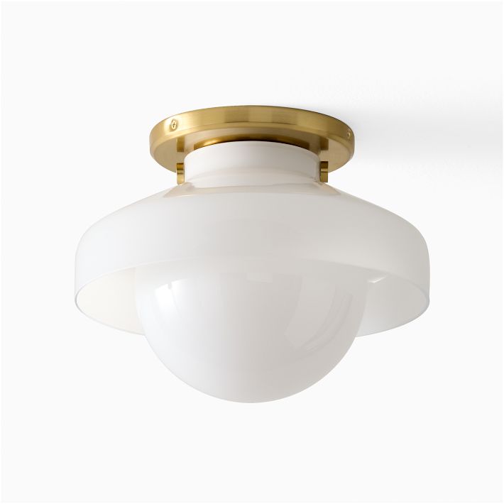 Hanton Modern Flush Mount Ceiling Light - Metal Minimalist Fixture for Home