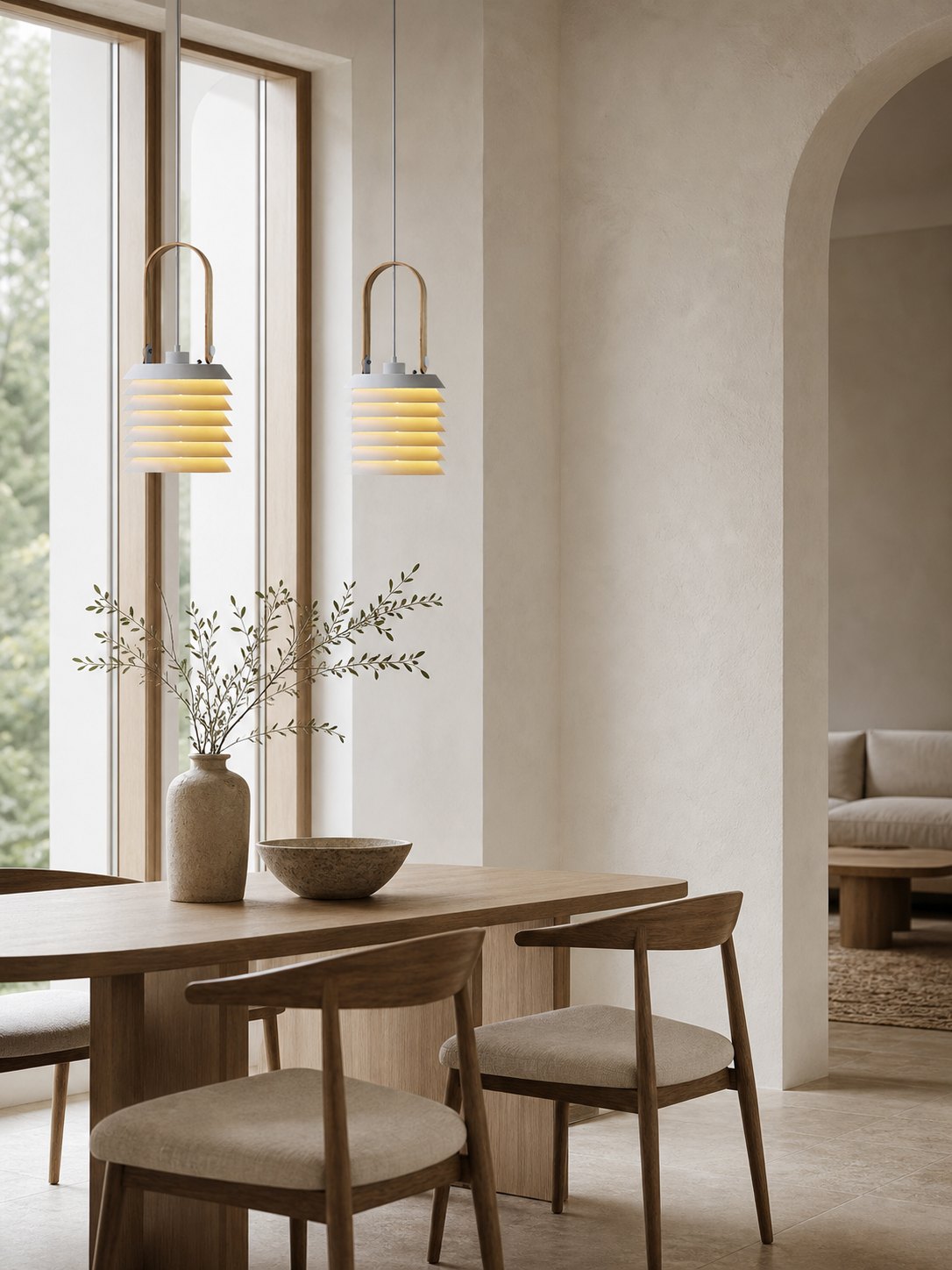 Minimalist Lantern Pendant Lamp