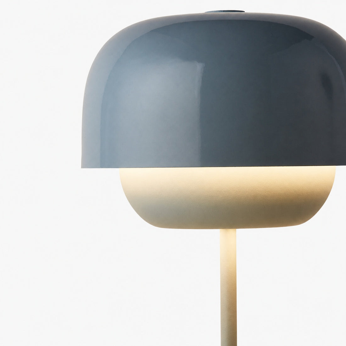 Clinco Contemporary Metal Table Lamp- Retro-Inspired Dome Design