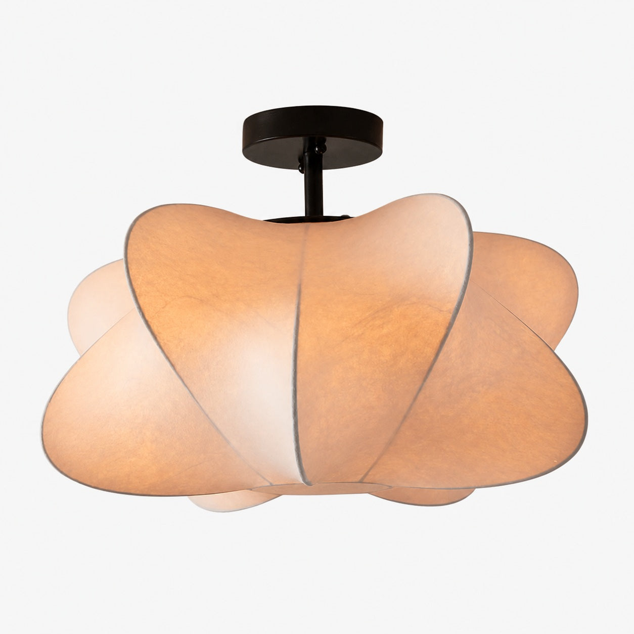 Havion Cocoon Pendant Lamp - Minimalist Polymer Shade with Adjustable Hanging