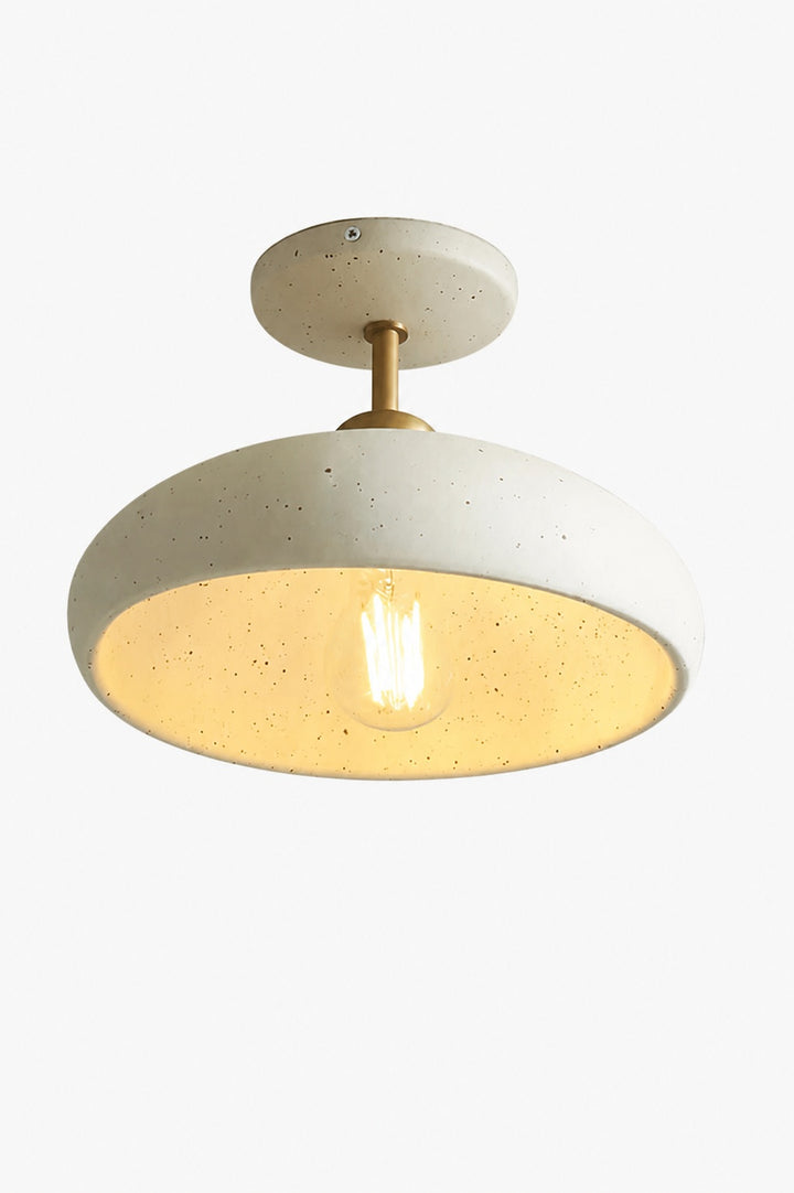 Radiica Ceramic Speckled Ceiling Light –  Handcrafted Lighting Accent