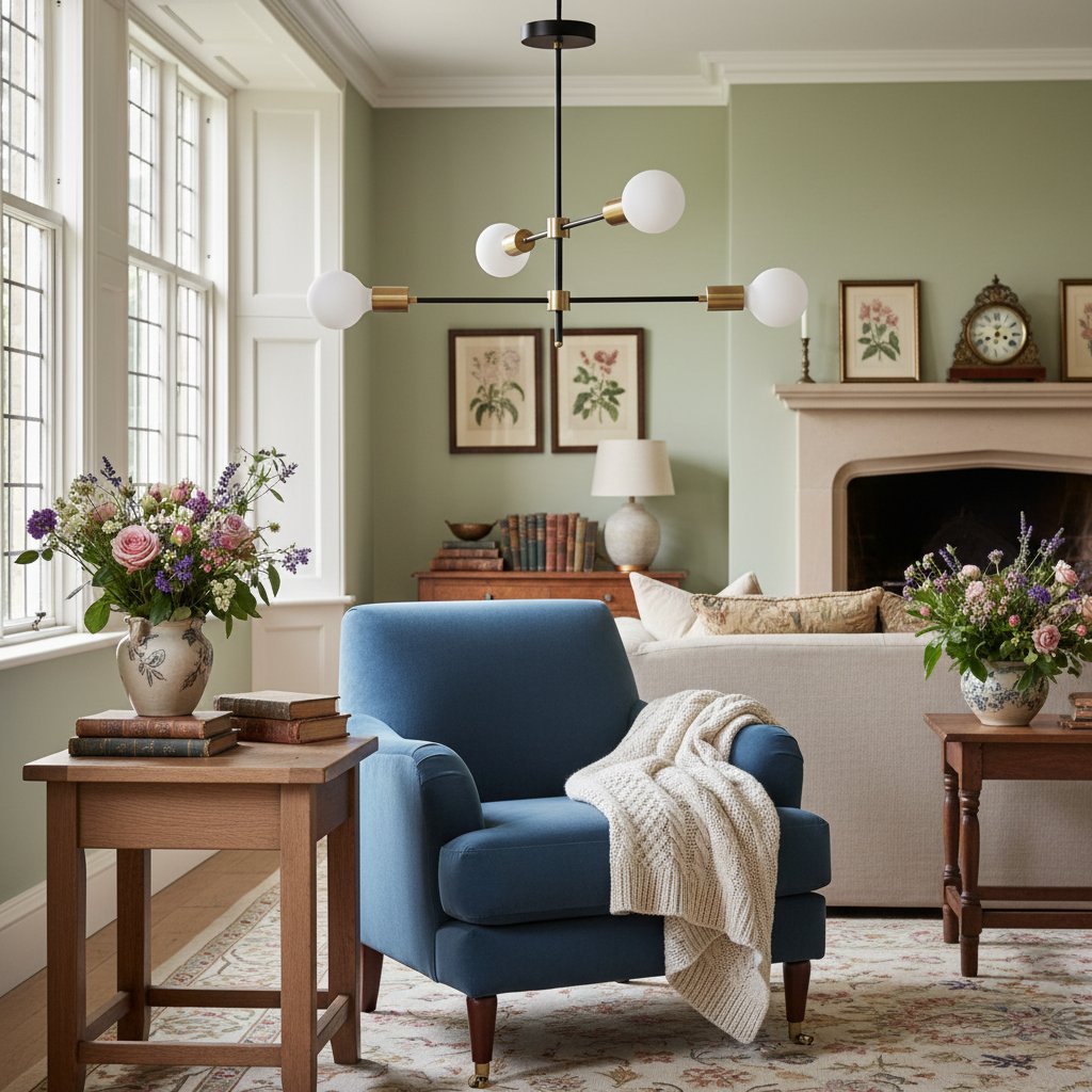 Lumen Mid - Century Globe Chandelier – Elegant Statement Light for Living Room