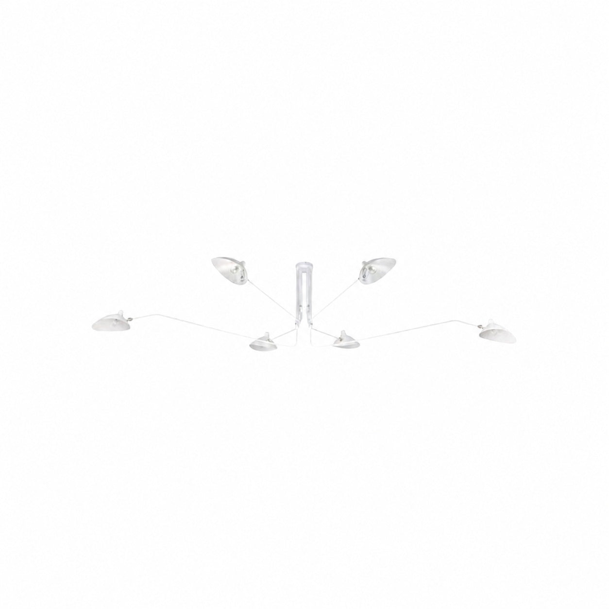 Arclume Arc Ceiling Lamp – Sculptural Design with Adjustable Arms for Modern Spaces N43