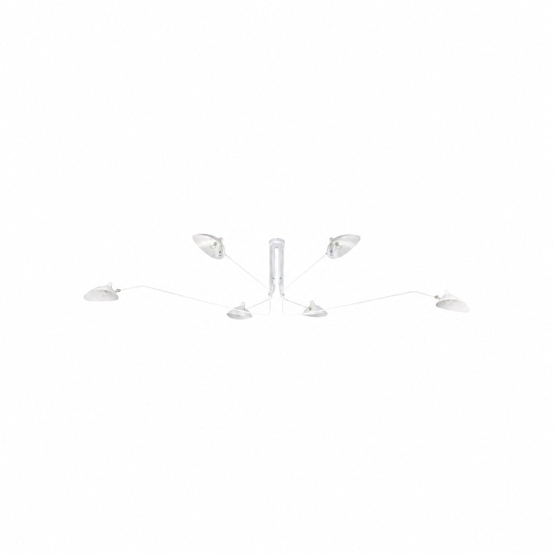Arclume Arc Ceiling Lamp – Sculptural Design with Adjustable Arms for Modern Spaces N43