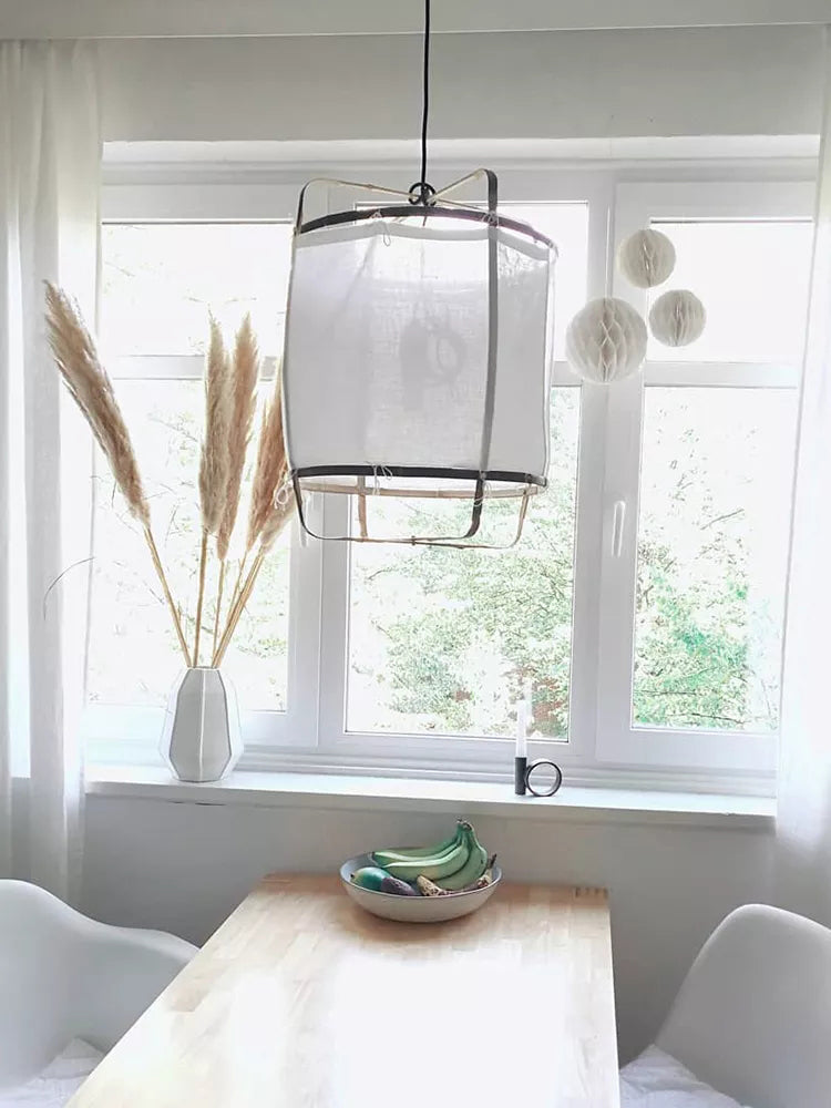 Straight Hollow Tulle Pendant Lighting