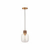 Korlisse Natural Stone and Glass Pendant Light – Stylish Lamp for Lounge or Living Room