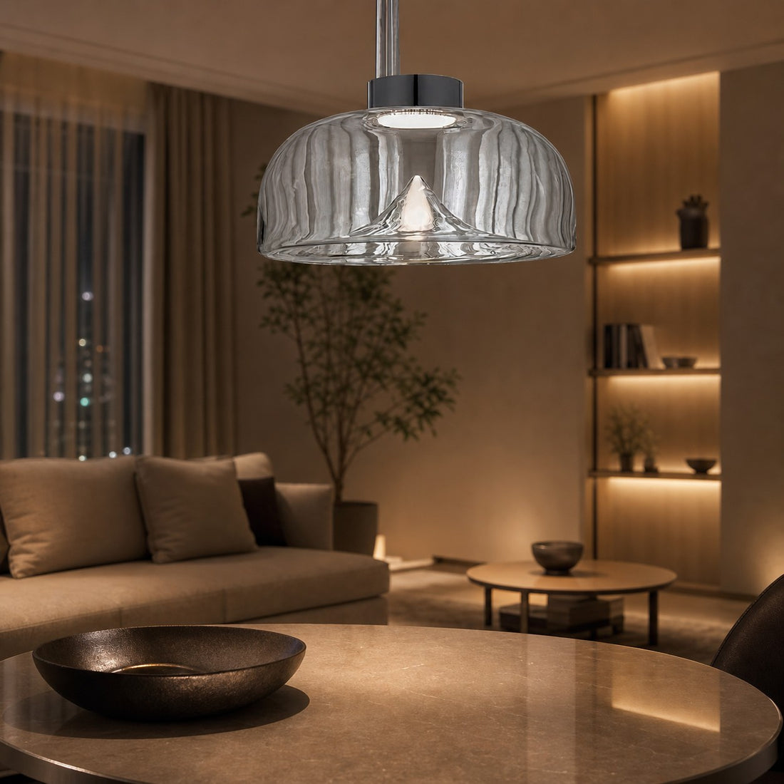 Aella Glass Pendant Light