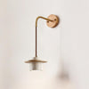 Retro Wabi Sabi Textured Travertine Wall Lamp