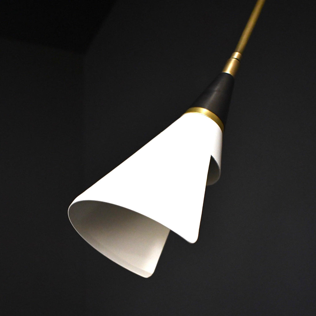 Vintage Metal Adjustable Swing Arm Wall Lamp